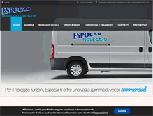 Tablet Screenshot of espocar.com
